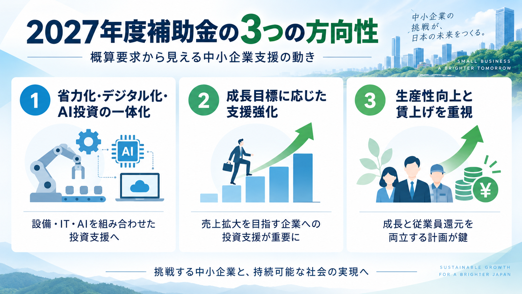 2026年10月版 2027年度補助金の制度再編と中小企業の準備